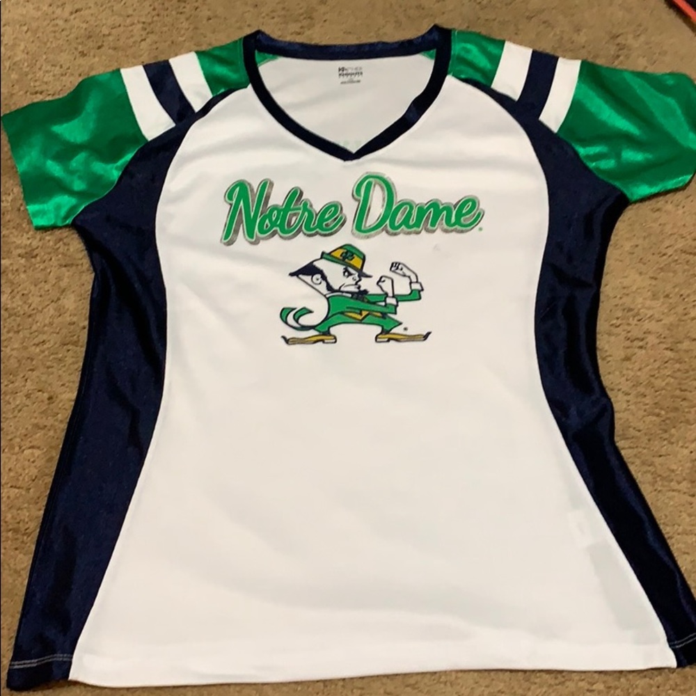 Notes dame jersey